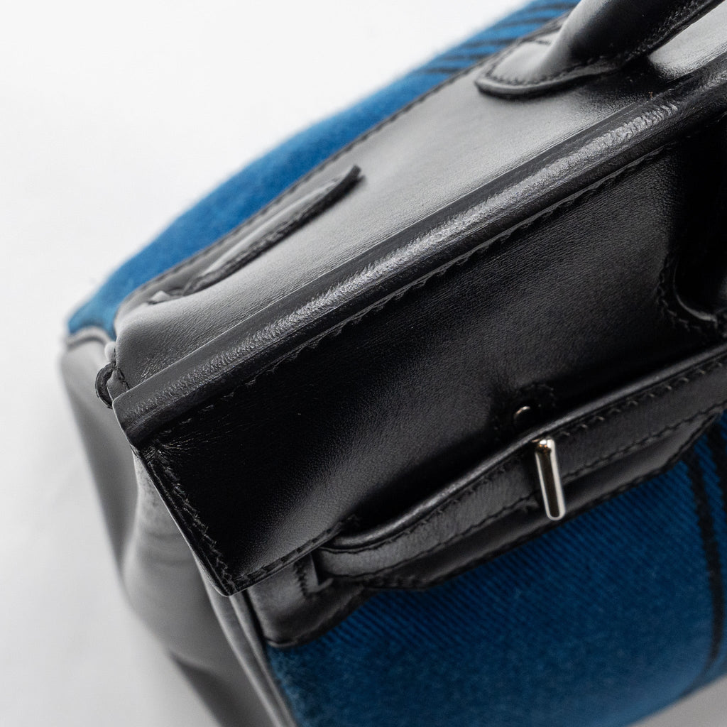 hermes-vintage-birkin-had-28-toile-potamus-black-blue-shw-stamp-square-j