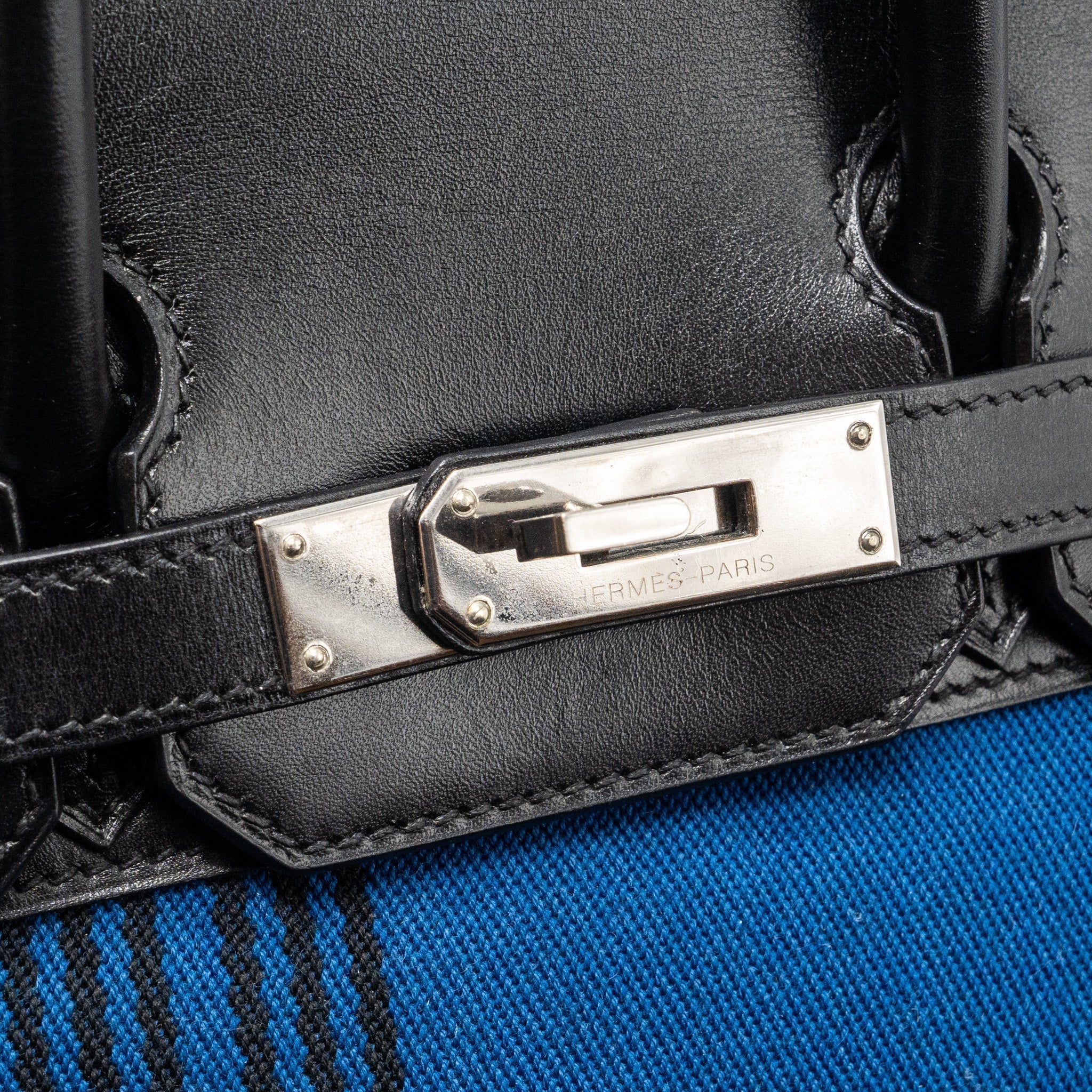 hermes-vintage-birkin-had-28-toile-potamus-black-blue-shw-stamp-square-j
