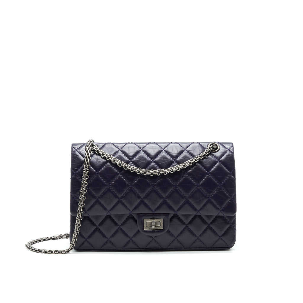 chanel-reissue-226-in-dark-purple-with-silver-ruthenium-hardware