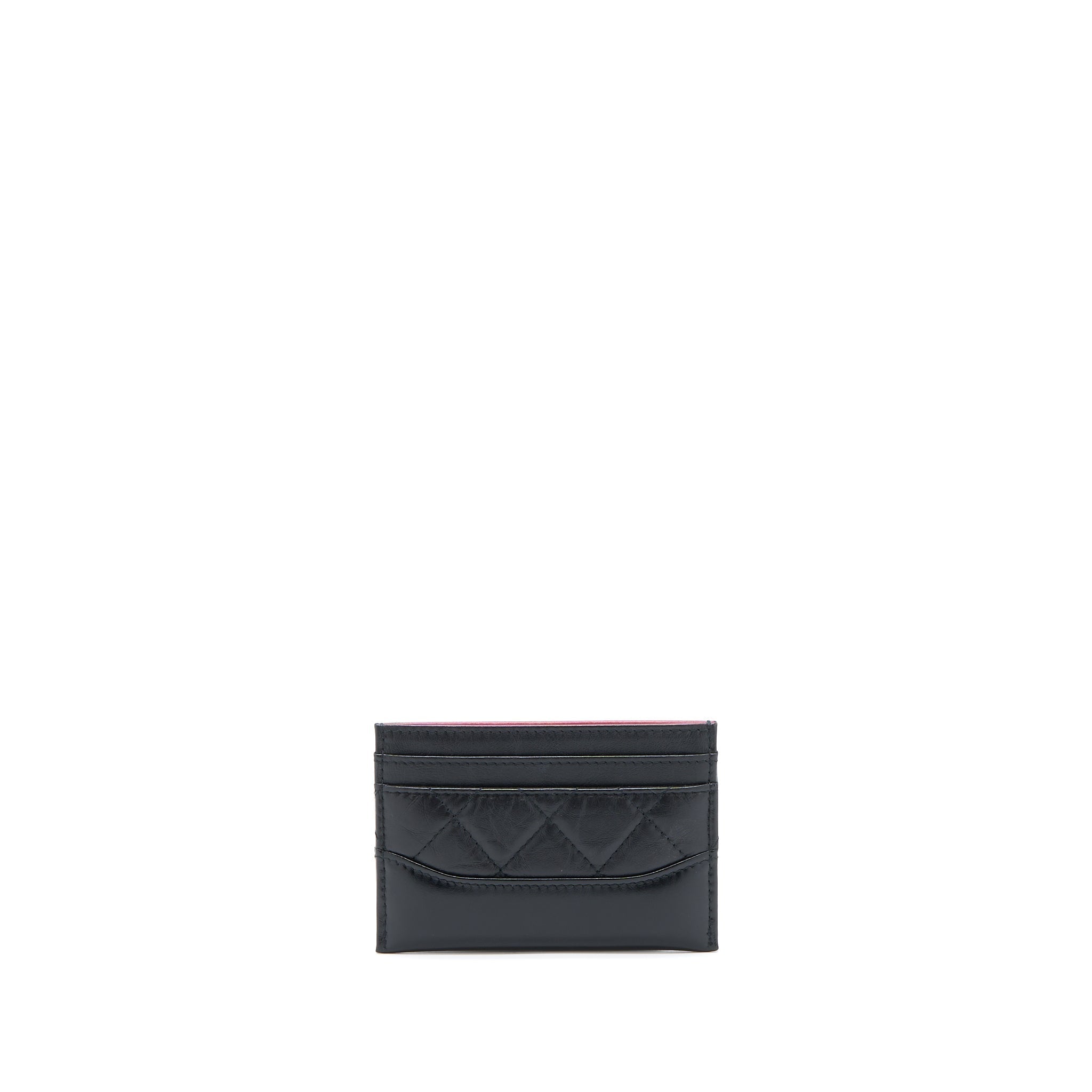 chanel-gabrielle-card-holder-aged-calfskin-black-ghw