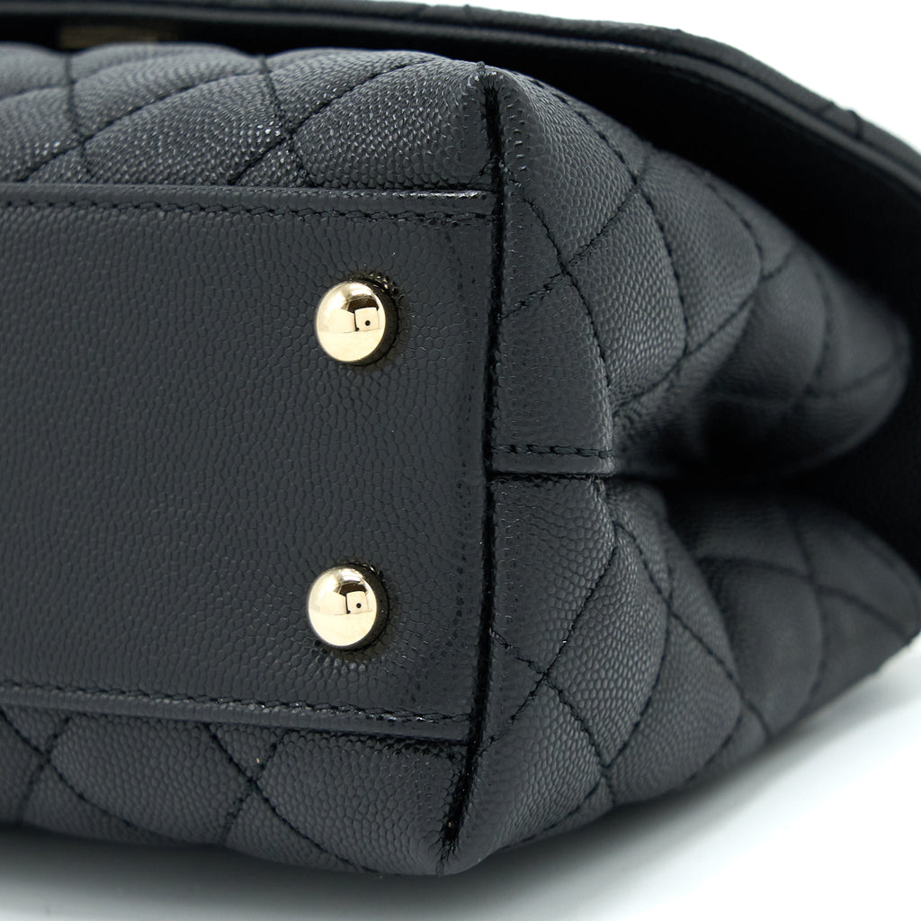 chanel-small-coco-handle-caviar-black-lghw-microchip-6