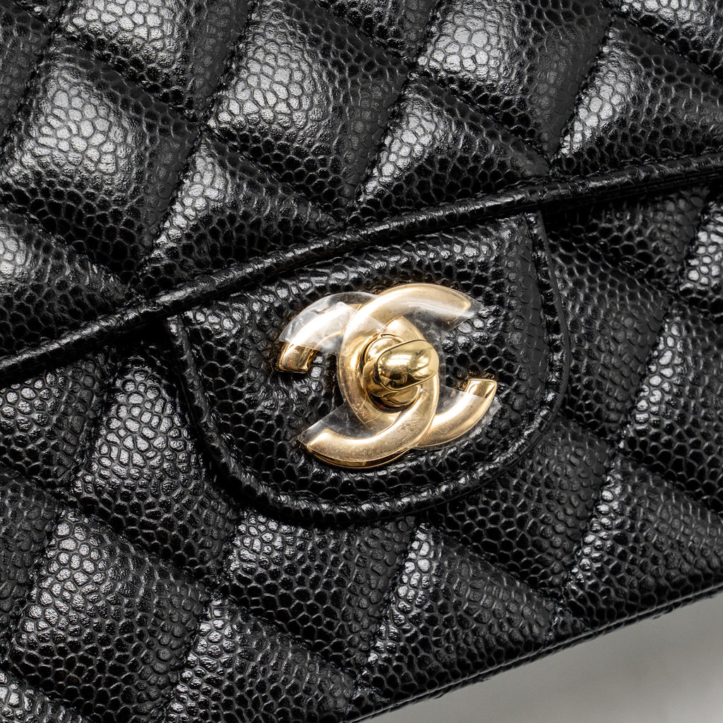 chanel-medium-classic-double-flap-bag-caviar-black-ghw-copy-1