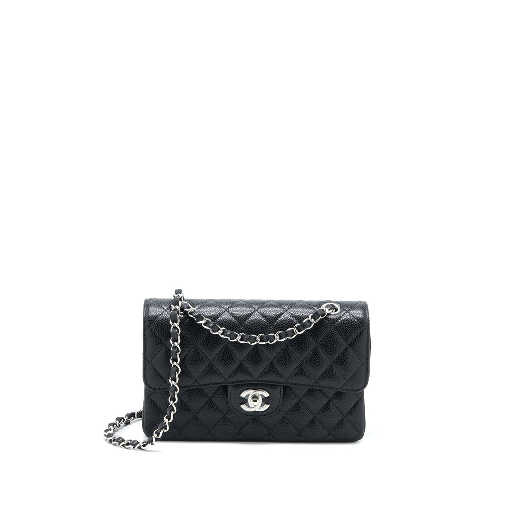 chanel-small-classic-double-flap-bag-caviar-black-shw-microchip-1
