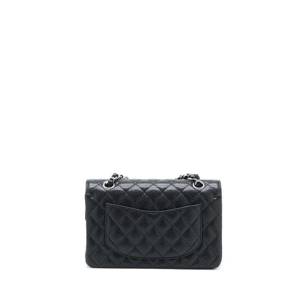 chanel-small-classic-double-flap-bag-caviar-black-shw-microchip-1