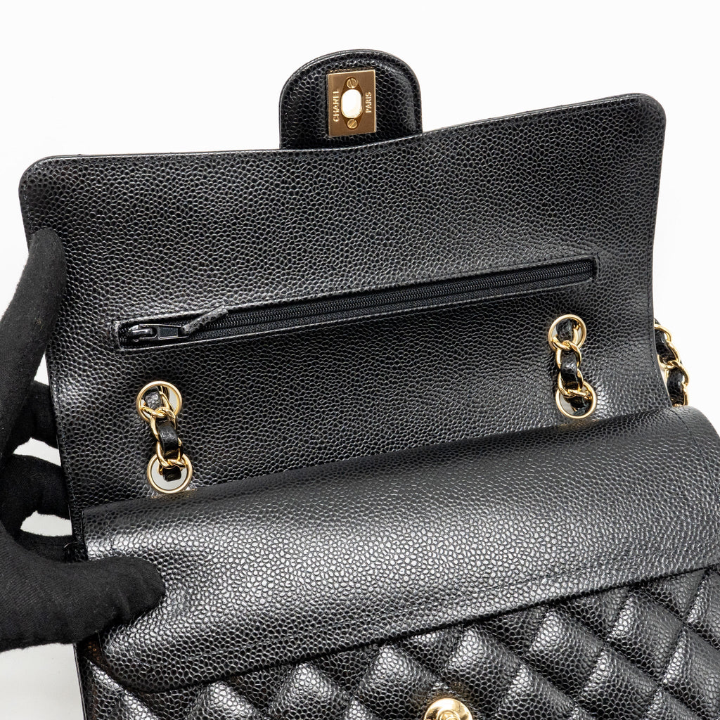 chanel-medium-classic-double-flap-bag-caviar-black-ghw-copy-1