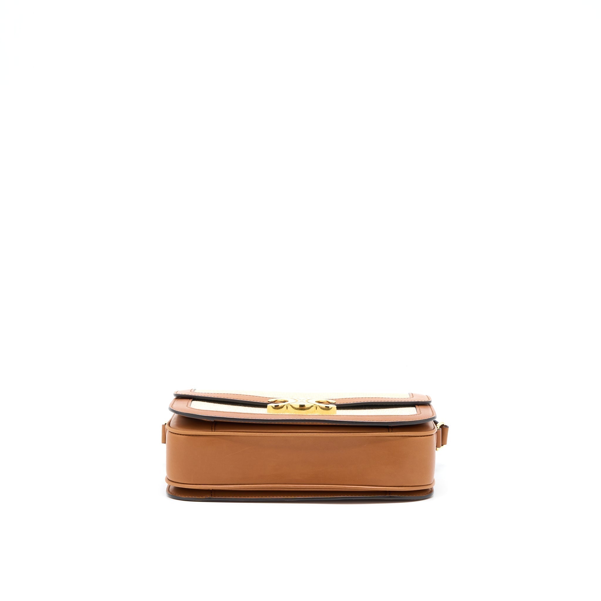 celine-medium-triomphe-bag-in-textile-natural-calfskin-ghw