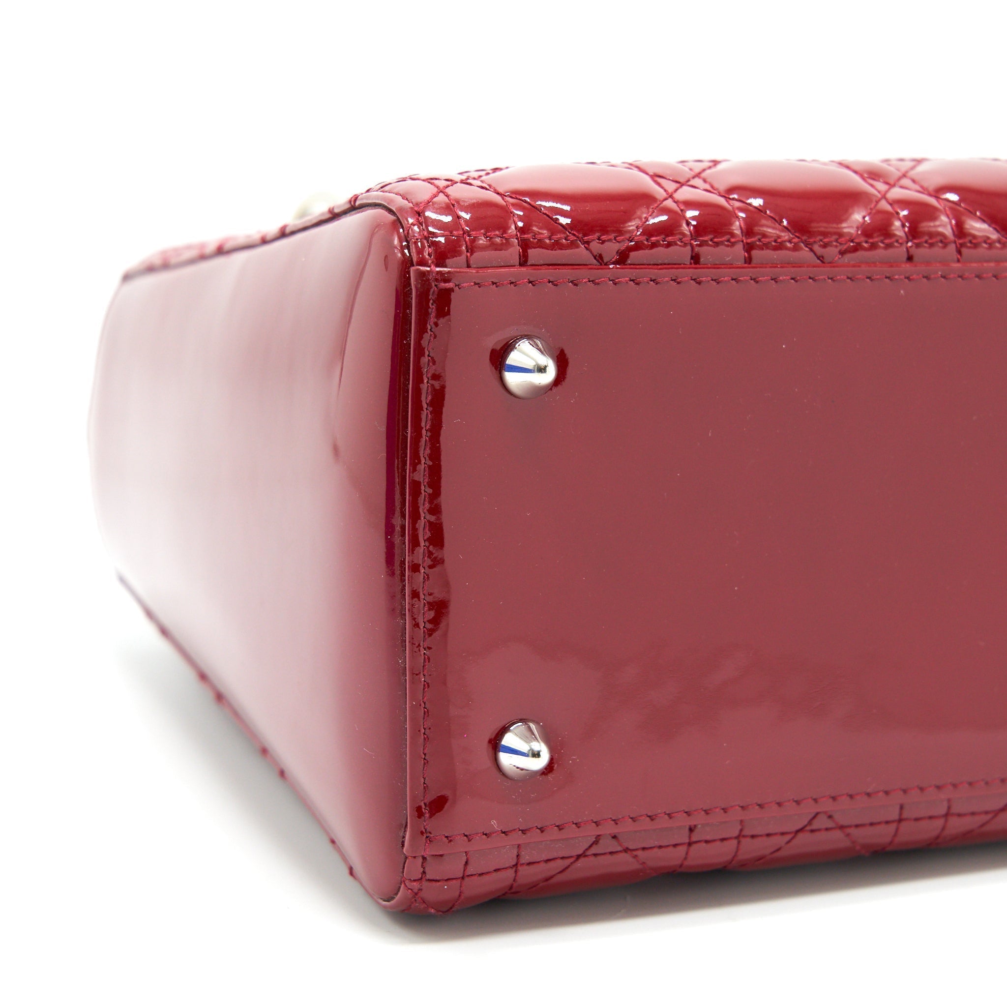 christian-dior-medium-lady-dior-red-patent-leather-bag-shw