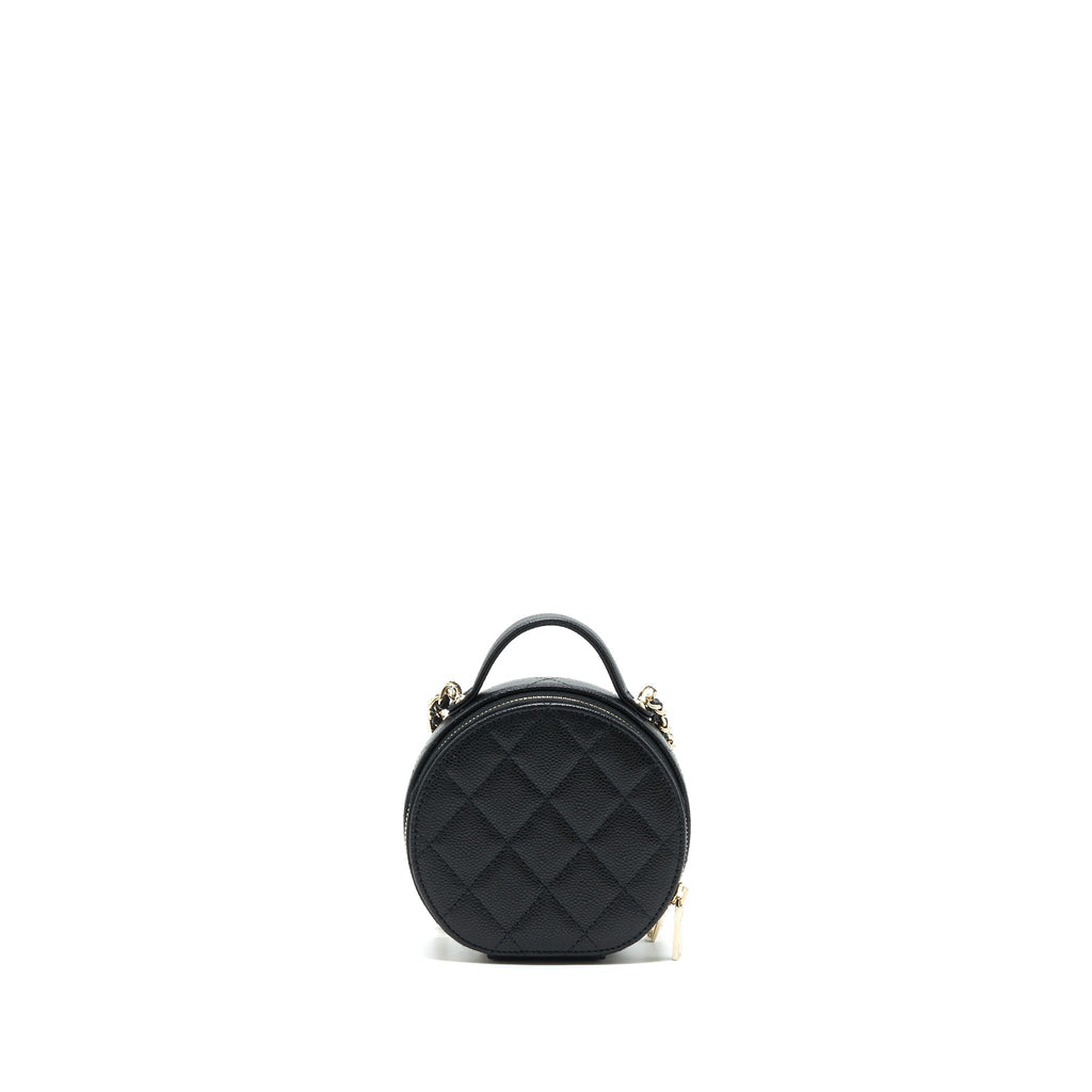 chanel-22c-top-handle-round-vanity-black-with-chain-caviar-lghw-1