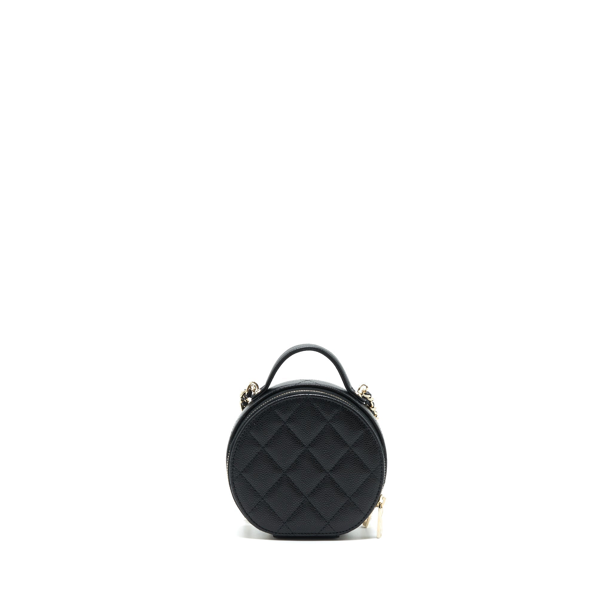 chanel-22c-top-handle-round-vanity-black-with-chain-caviar-lghw-1