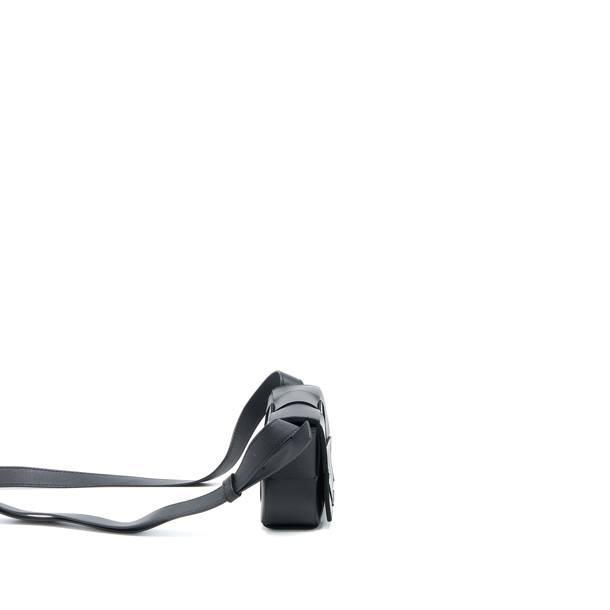 bottega-veneta-mini-cassette-intrecciato-crossbody-bag-black-lghw