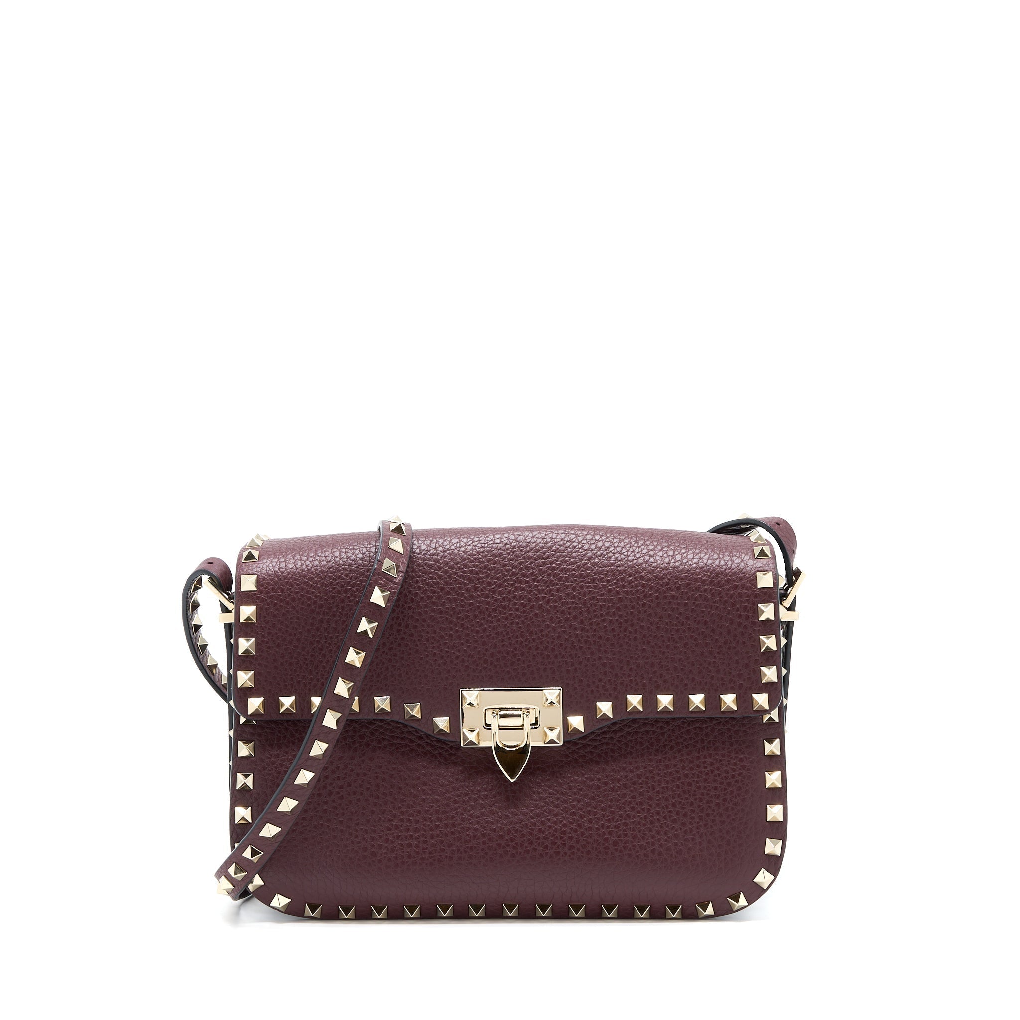 valentino-rockstud-flap-crossbody-bag-dark-red-lghw