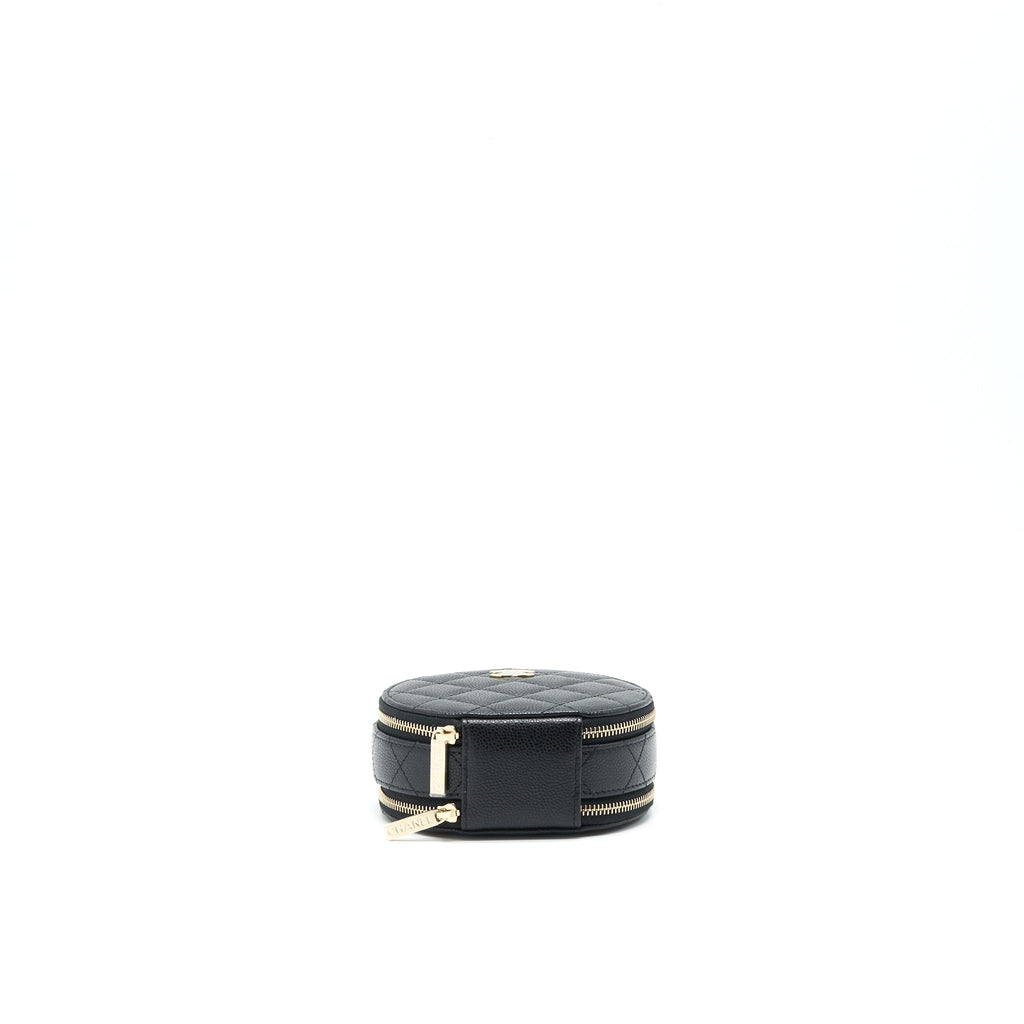 chanel-22c-top-handle-round-vanity-black-with-chain-caviar-lghw-1