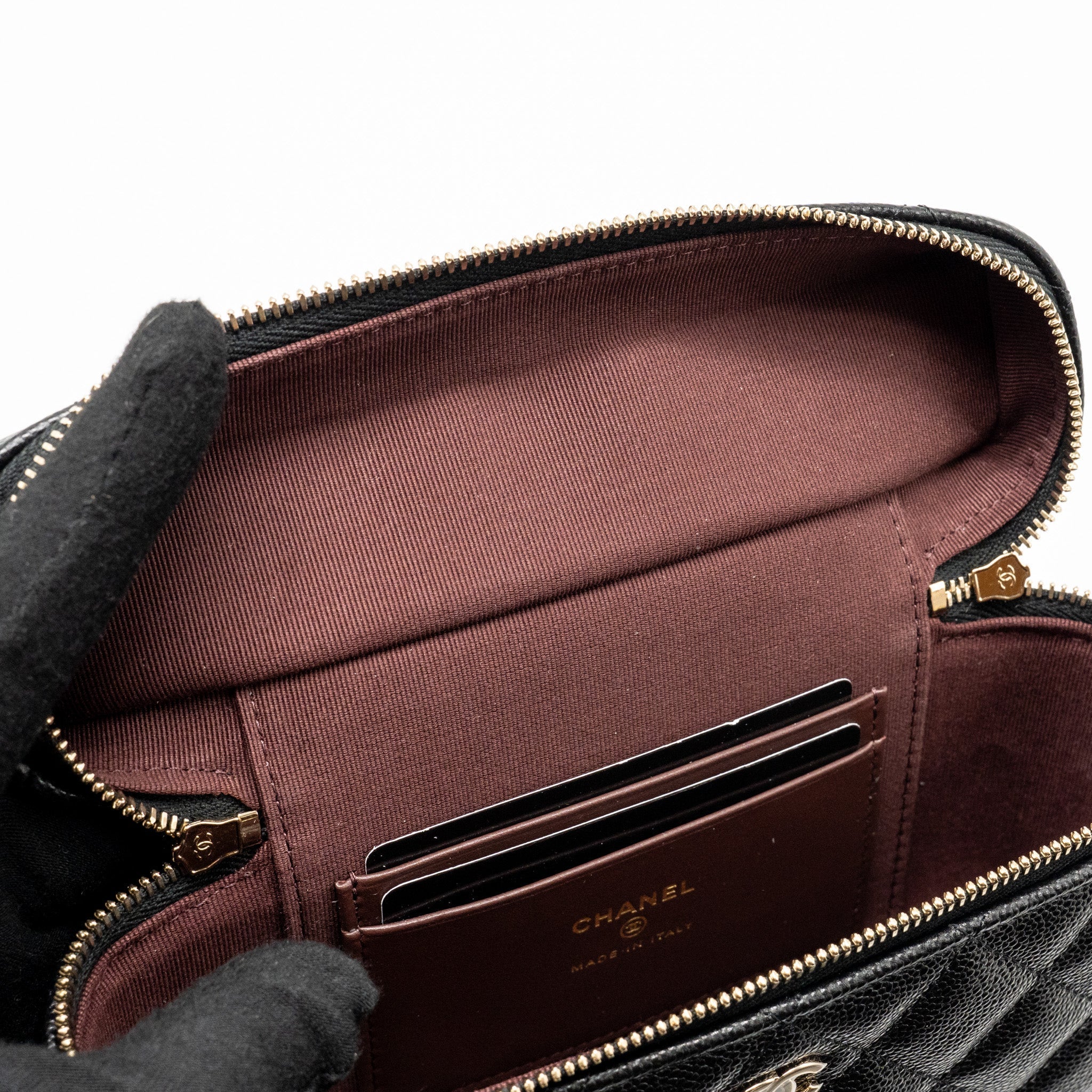 chanel-25p-cc-top-handle-vanity-bag-caviar-black-lghwmicrochip
