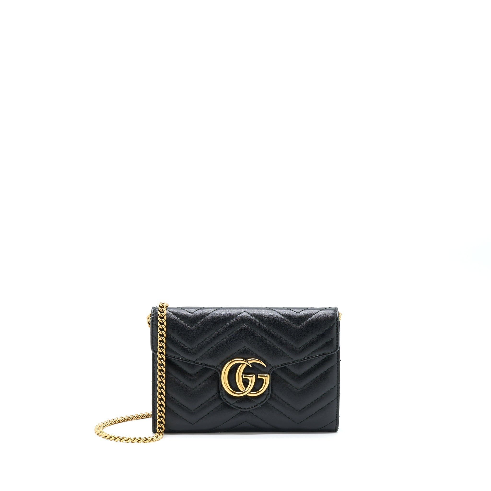 gucci-marmont-wallet-on-chain-black-ghw