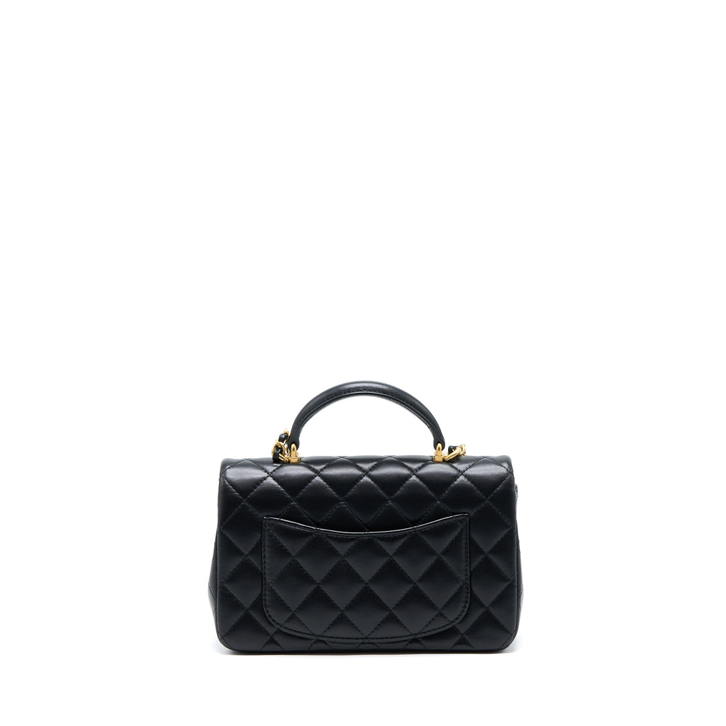 chanel-21k-top-handle-mini-rectangular-flap-bag-lambskin-black-brushed-ghwmicrochip