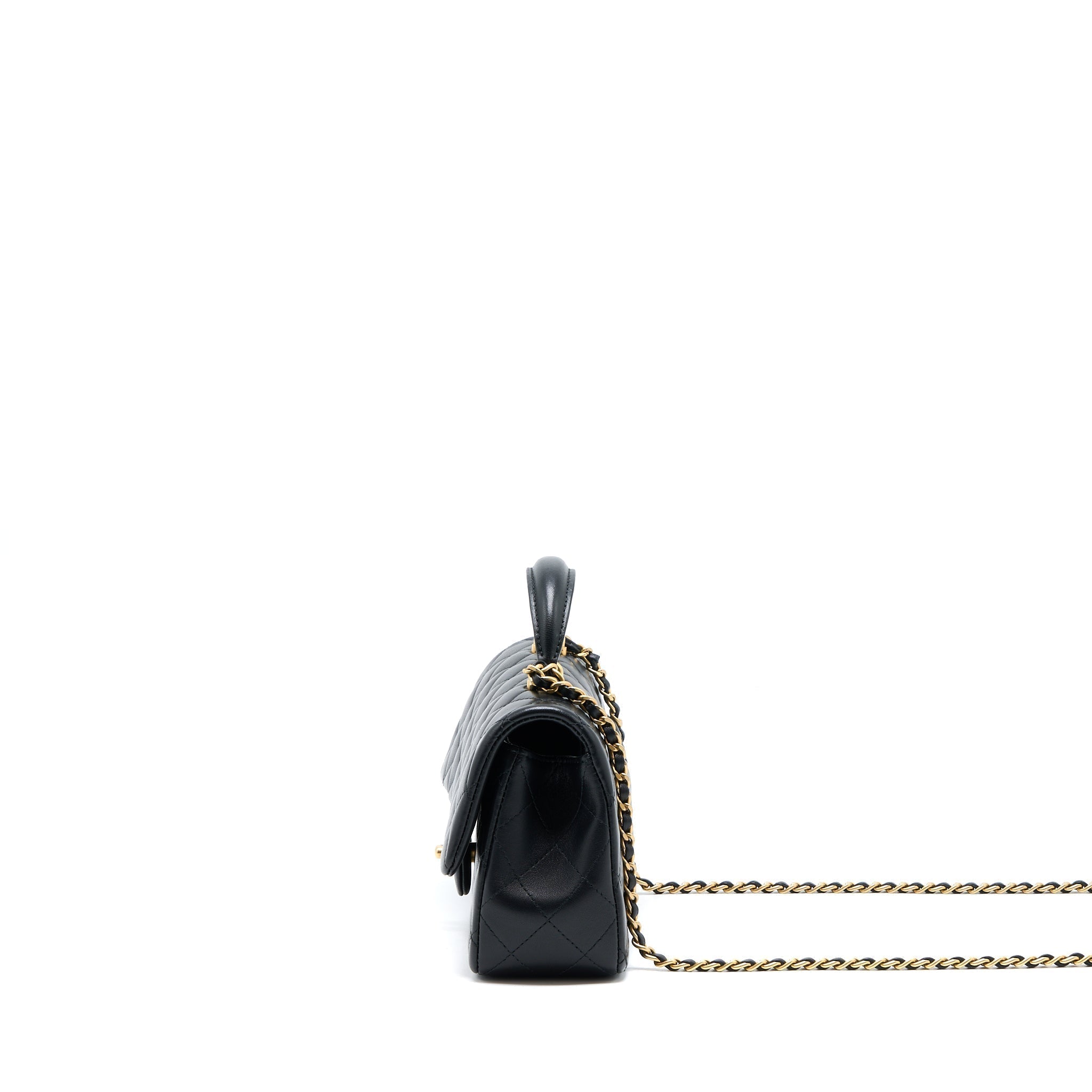 chanel-21k-top-handle-mini-rectangular-flap-bag-lambskin-black-brushed-ghwmicrochip
