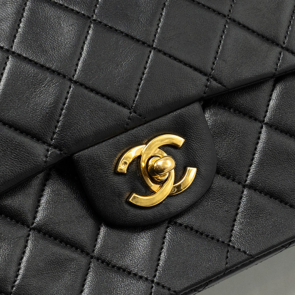 chanel-vintage-medium-classic-double-flap-bag-lambskin-black-ghw