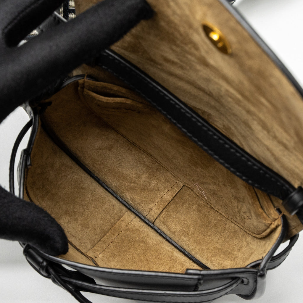 loewe-mini-gate-dual-bag-calfskin-black-ghw-1