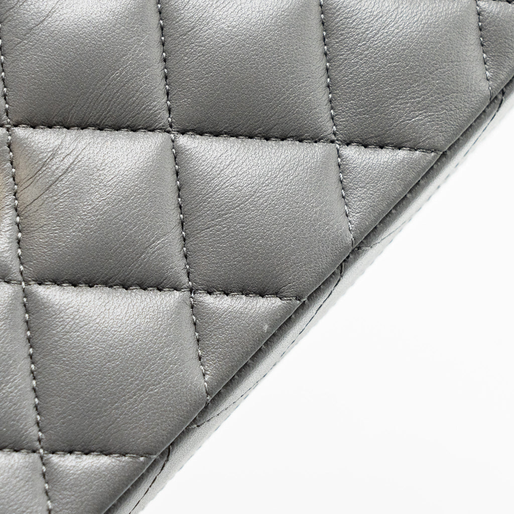 chanel-22a-small-classic-double-flap-bag-lambskin-grey-lghwmicrochip-copy
