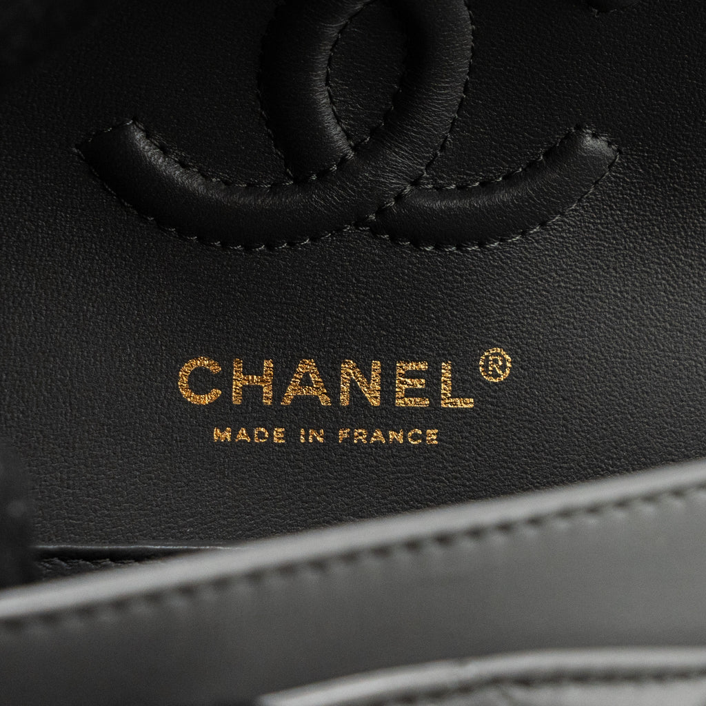 chanel-22a-small-classic-double-flap-bag-lambskin-grey-lghwmicrochip-copy