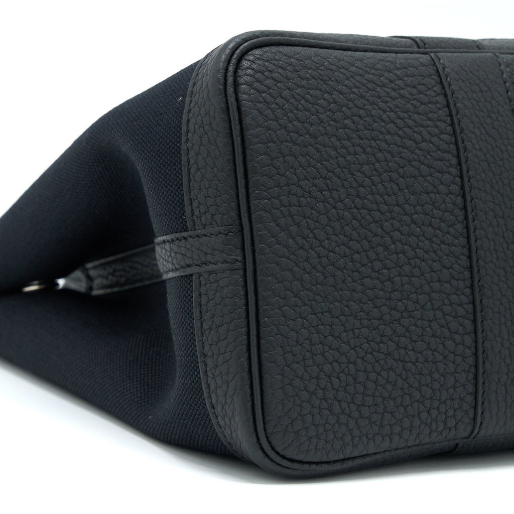 hermes-garden-party-30-canvas-leather-black-shw-stamp-u