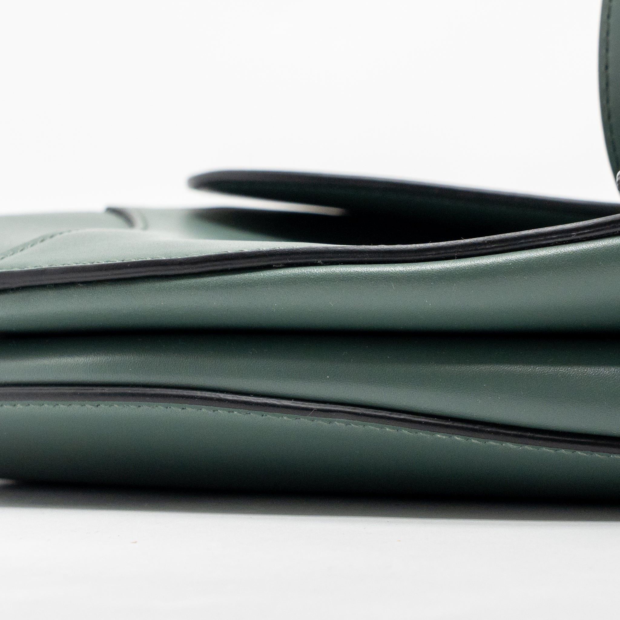 dior-medium-saddle-bag-calfskin-dark-green-ghw