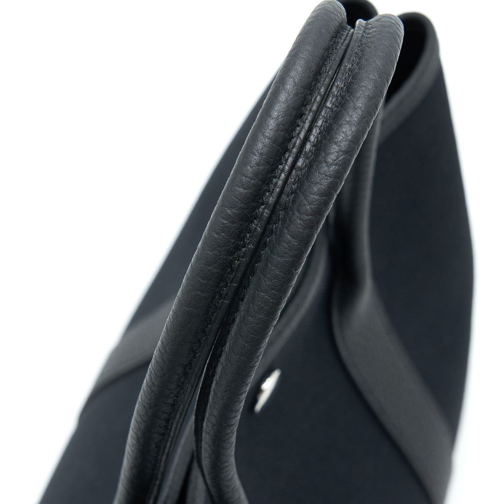 hermes-garden-party-30-canvas-leather-black-shw-stamp-u
