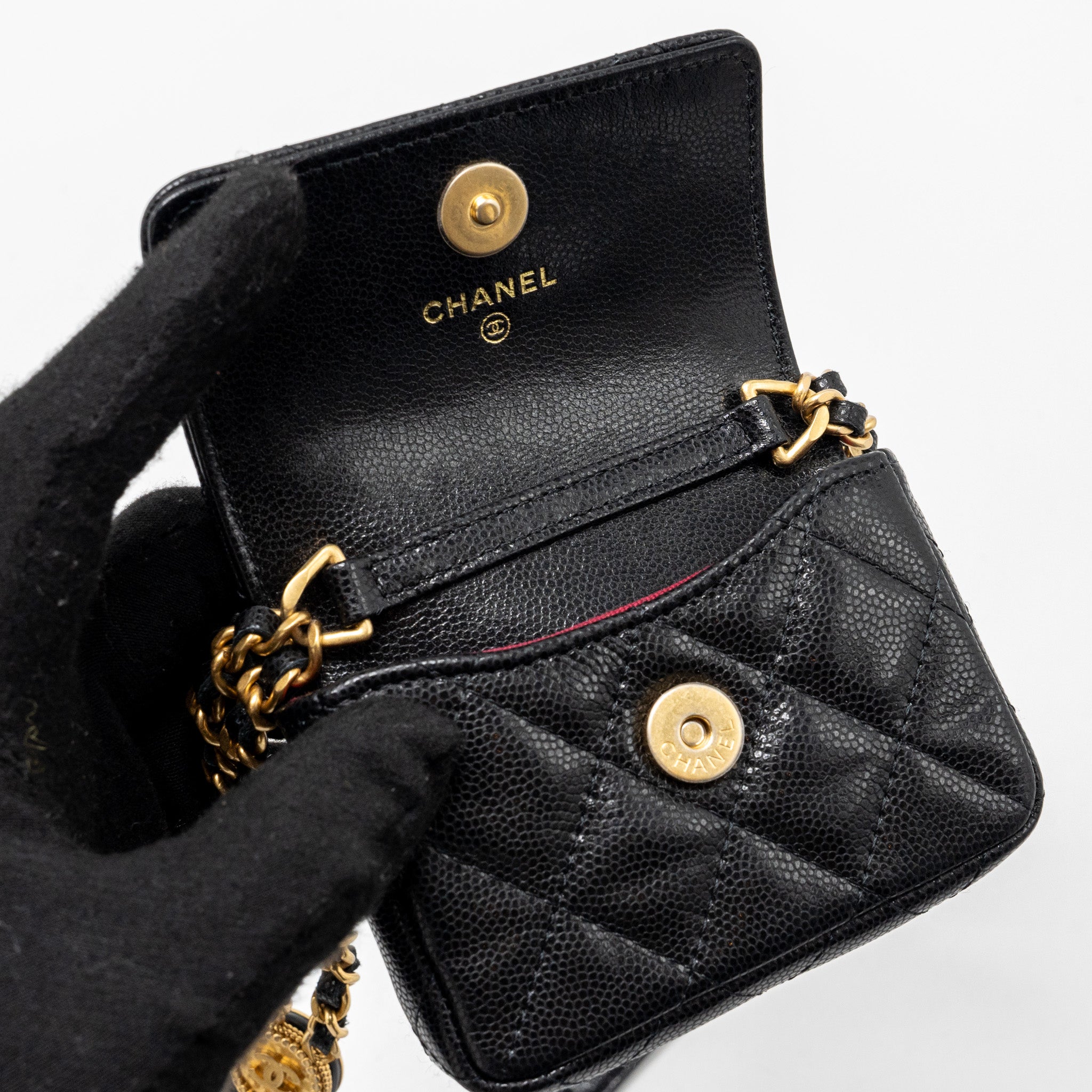 chanel-mini-flap-belt-bag-card-holder-caviar-black-ghw-microchip