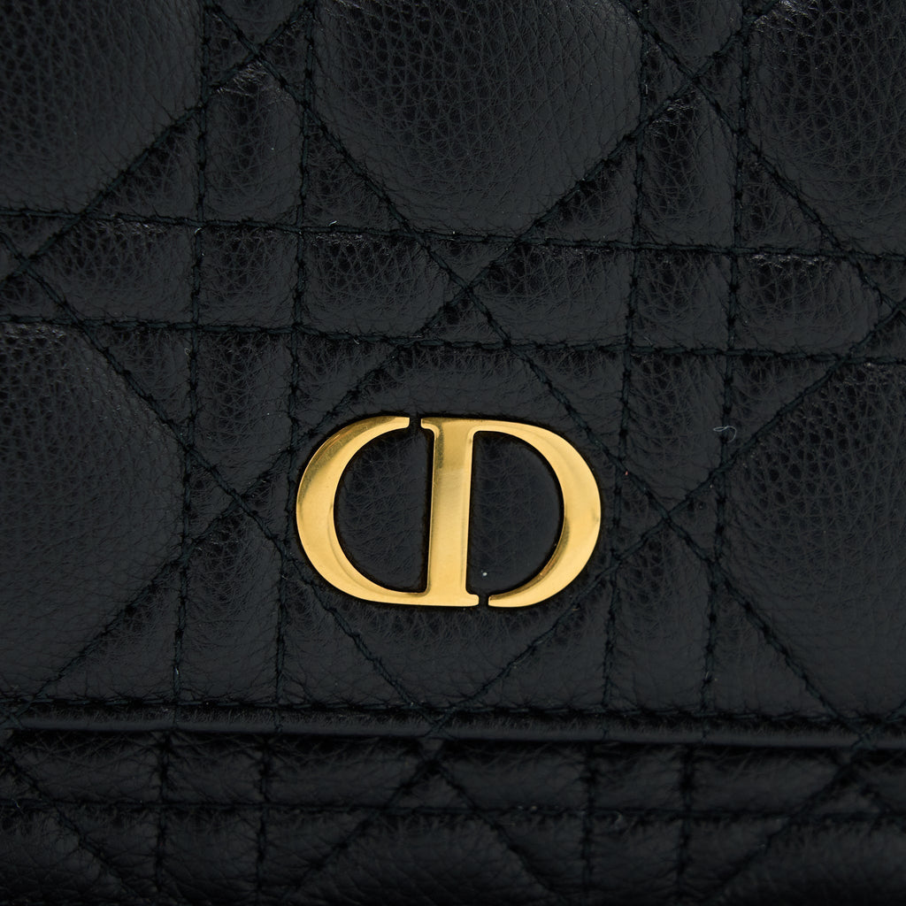 dior-caro-pouch-cannage-calfskin-black-ghw