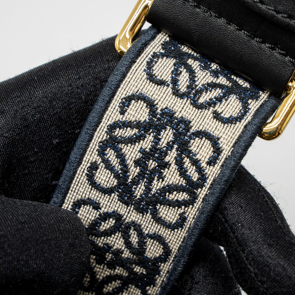 loewe-mini-gate-dual-bag-calfskin-black-ghw-1