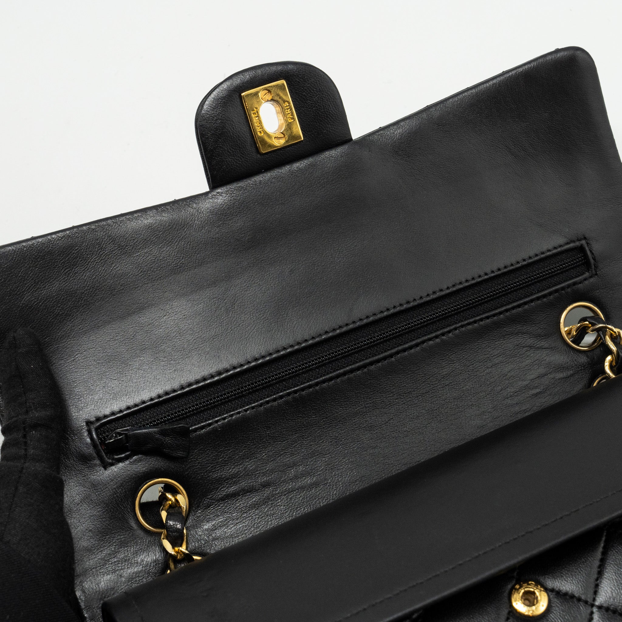 chanel-vintage-medium-classic-double-flap-bag-lambskin-black-ghw