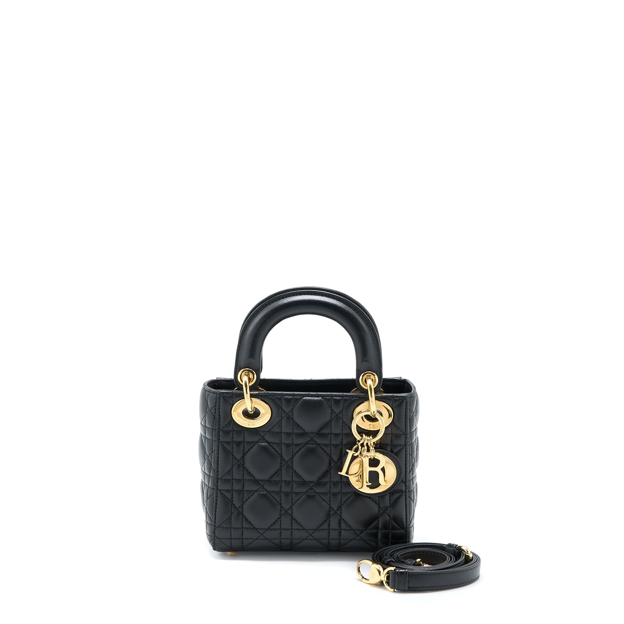 dior-mini-lady-dior-lambskin-black-ghw