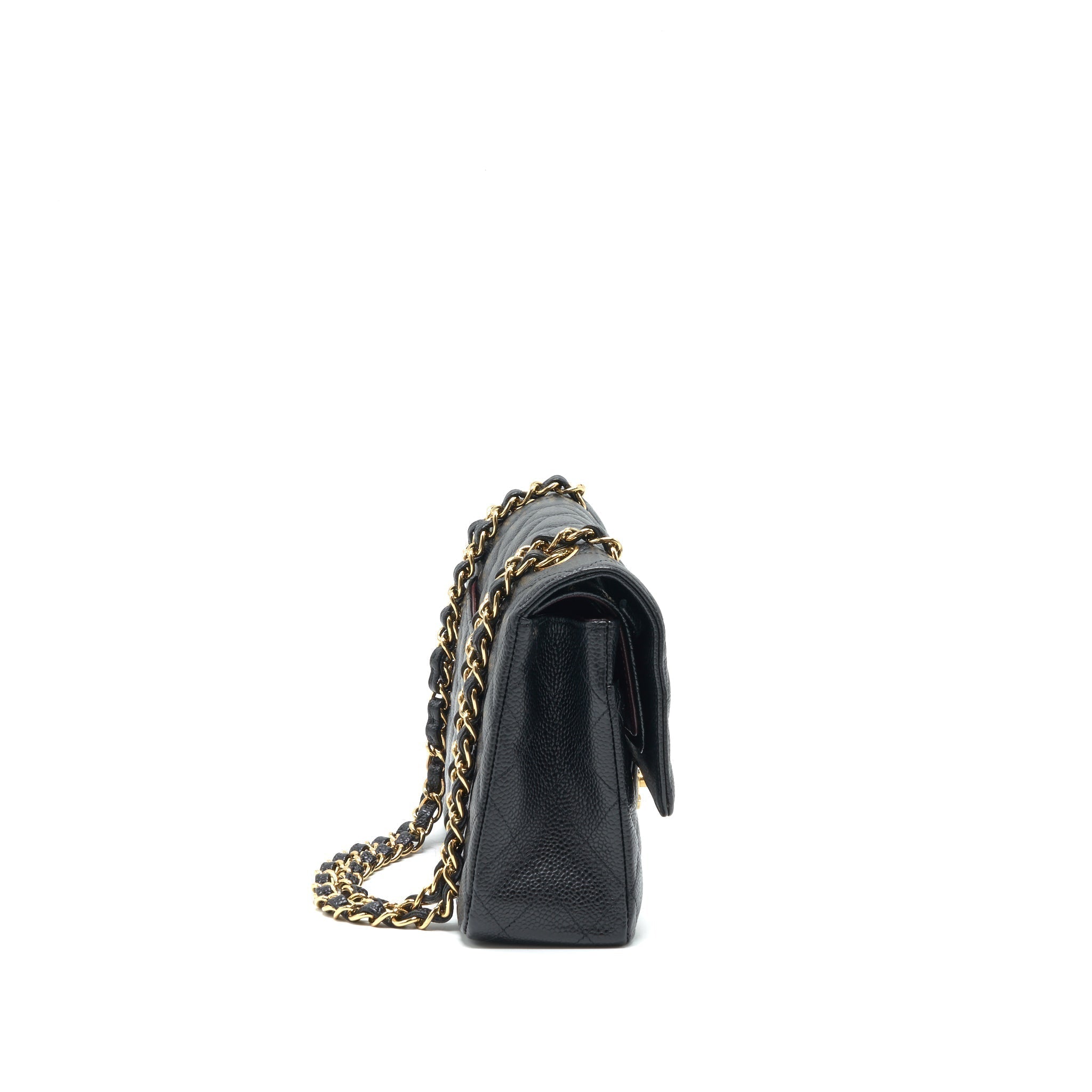 chanel-classic-double-flap-medium-black-caviar-ghw