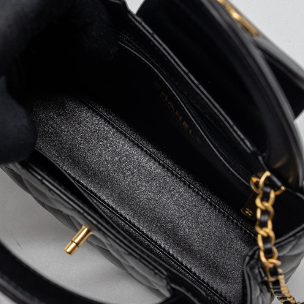 chanel-23k-mini-kelly-shopping-tote-bag-lambskin-black-ghw-microchip
