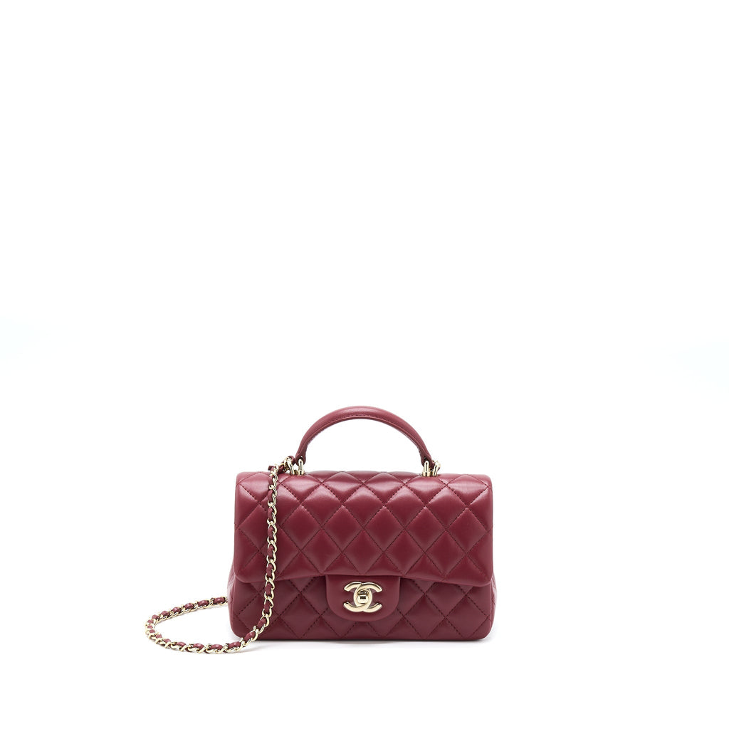 chanel-22a-top-handle-mini-rectangular-flap-bag-burgundy-lghw