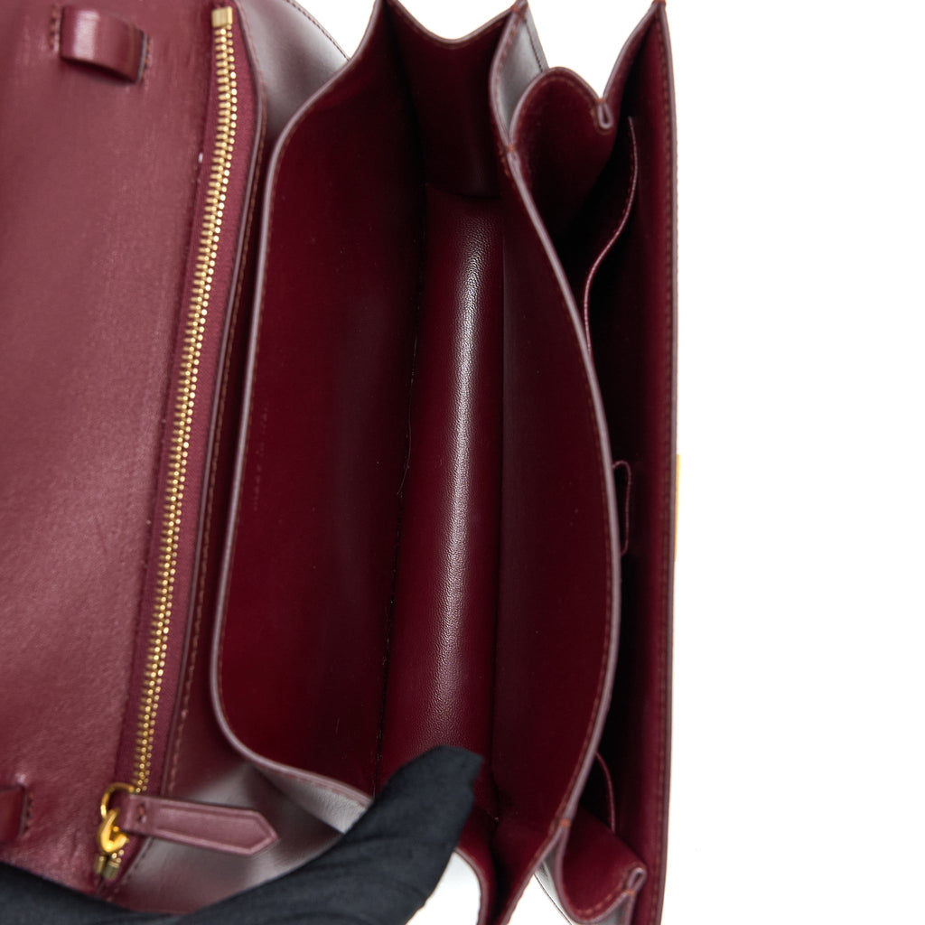 celine-classic-medium-box-calfskin-burgundy-ghw