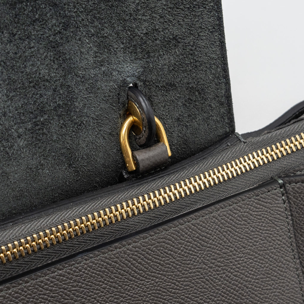 celine-mini-belt-bag-grained-calfskin-dark-grey-ghw