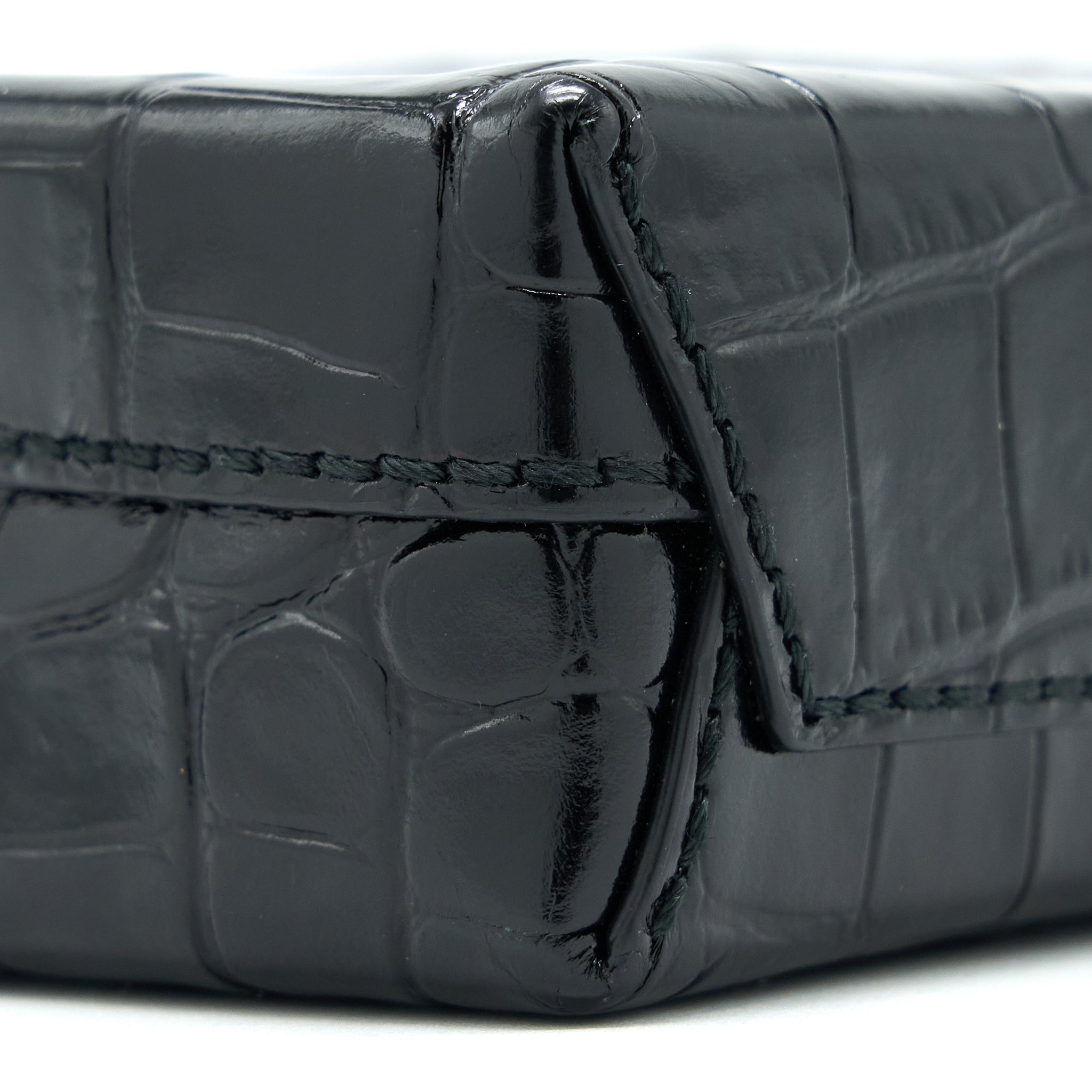 balenciaga-mini-shopping-phone-pouch-coro-emboss-calfskin-black-shw
