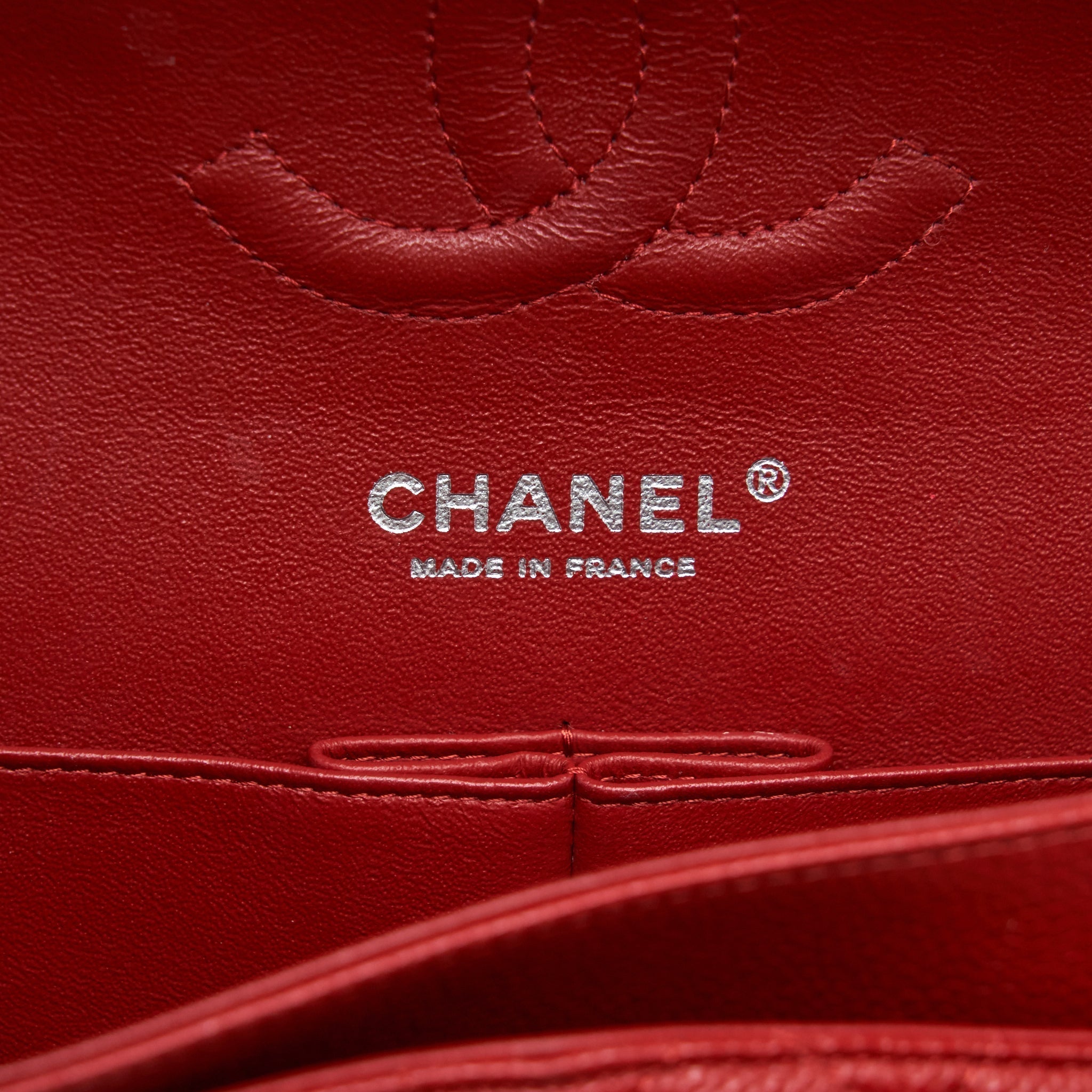 chanel-classic-double-flap-bag-caviar-red-shw