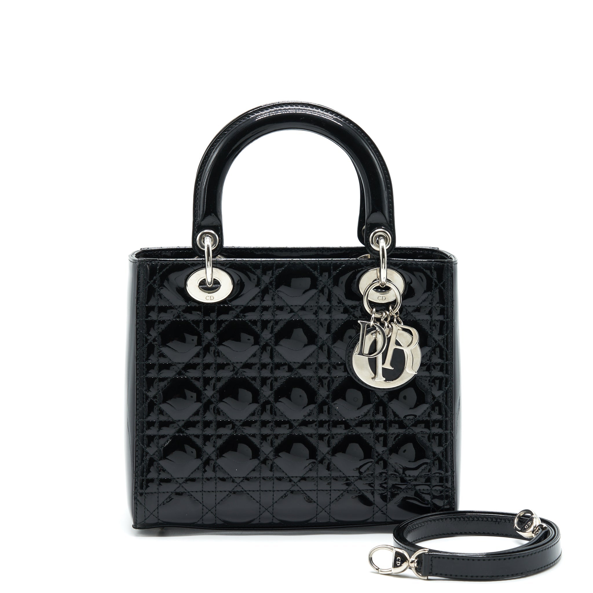 dior-medium-lady-dior-patent-leather-black-shw