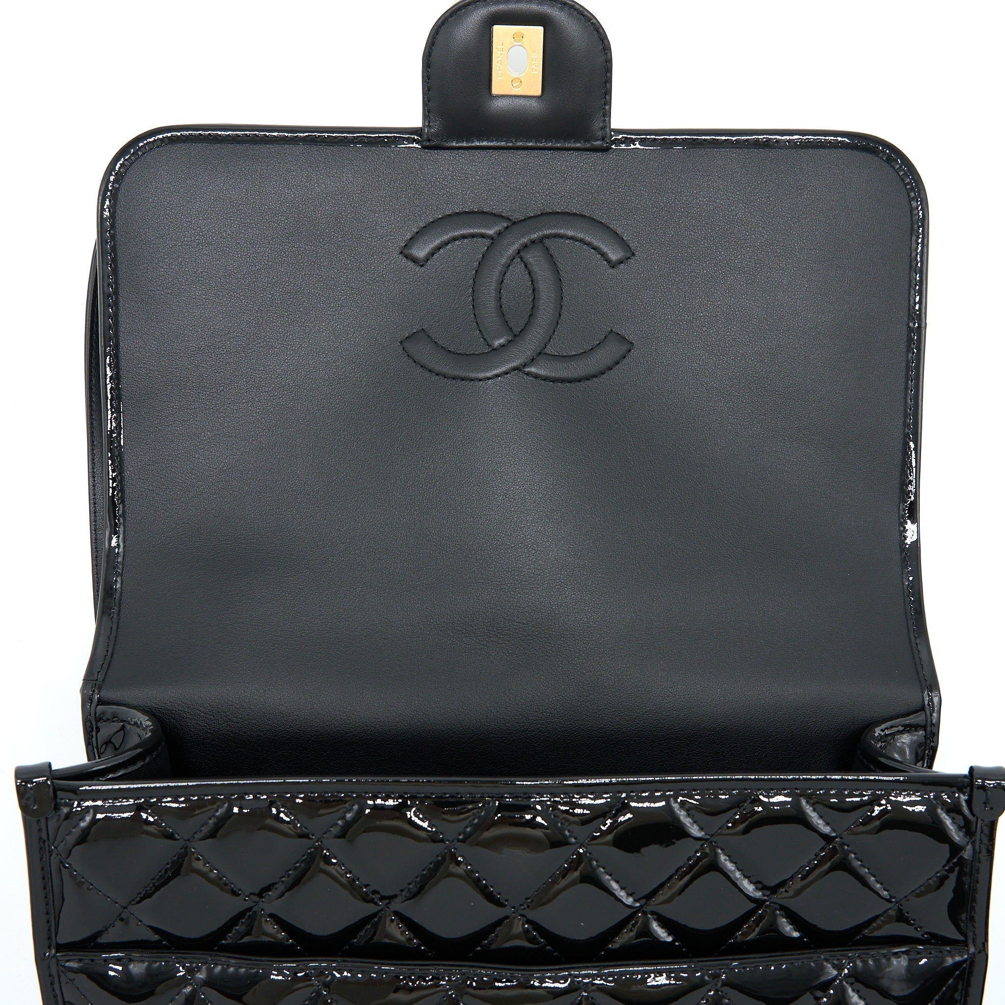 chanel-22k-large-backpack-patent-black-brushed-gold-hardware-microchip