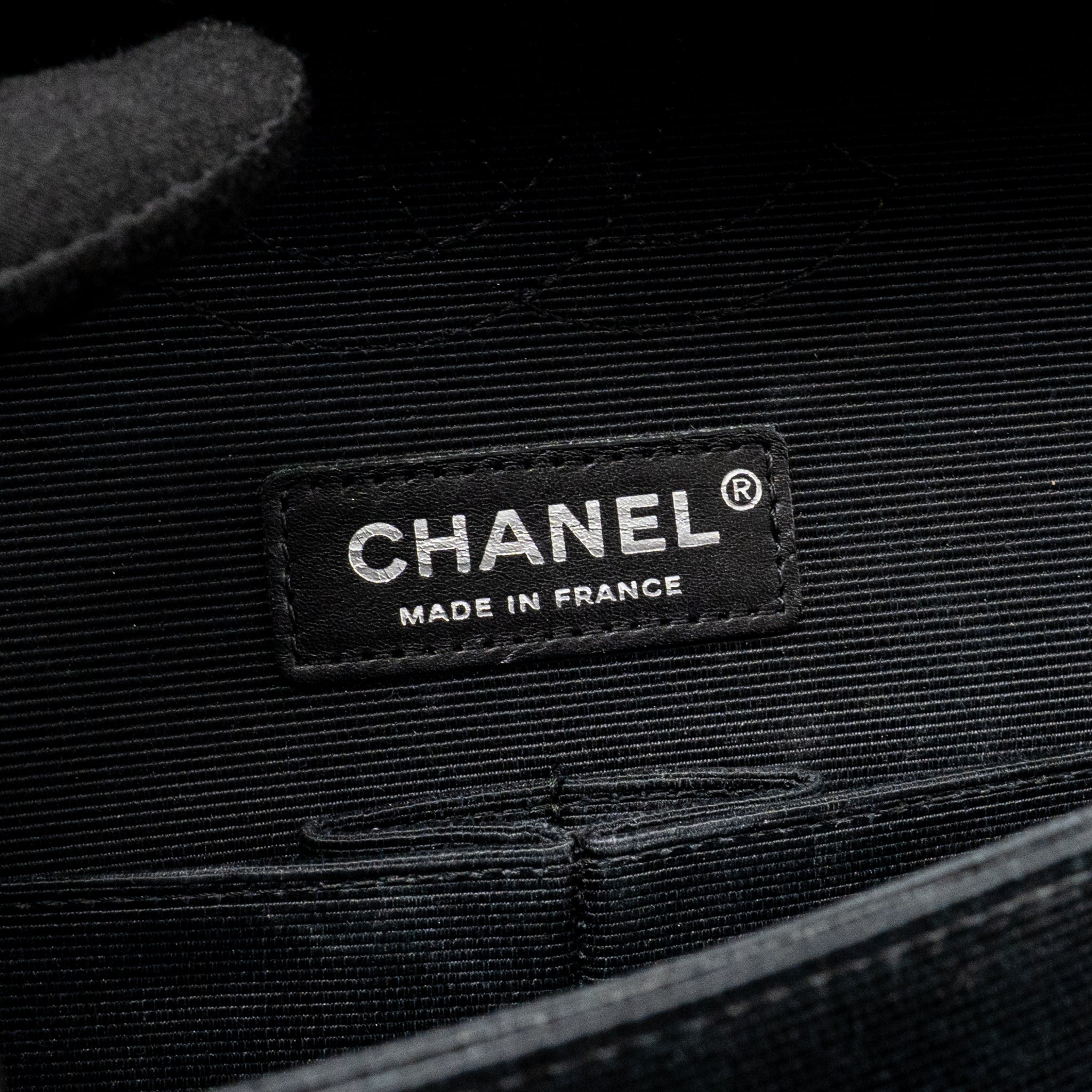 chanel-medium-classic-double-flap-bag-tweed-black-shw-copy