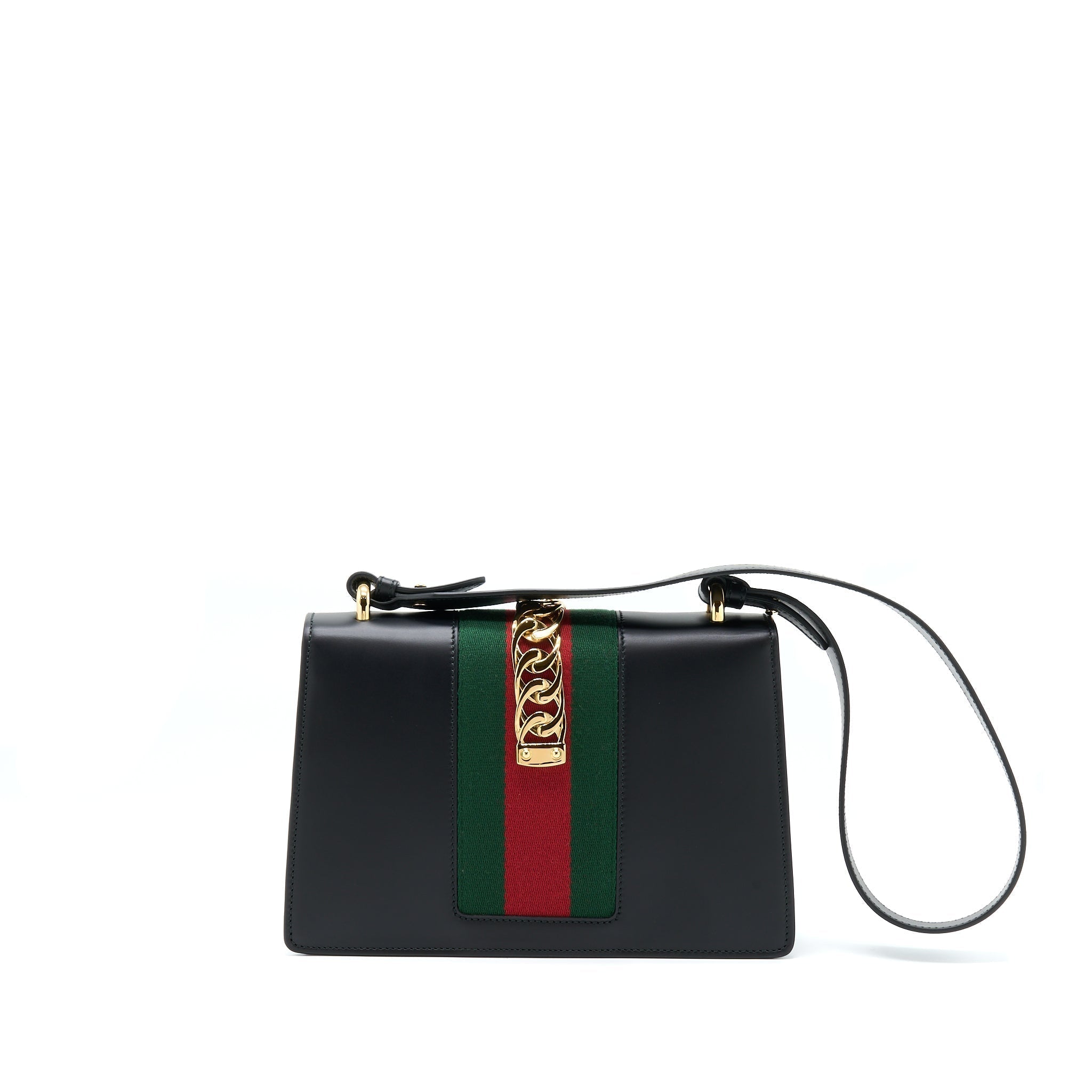 gucci-sylvie-bag-black-ghw