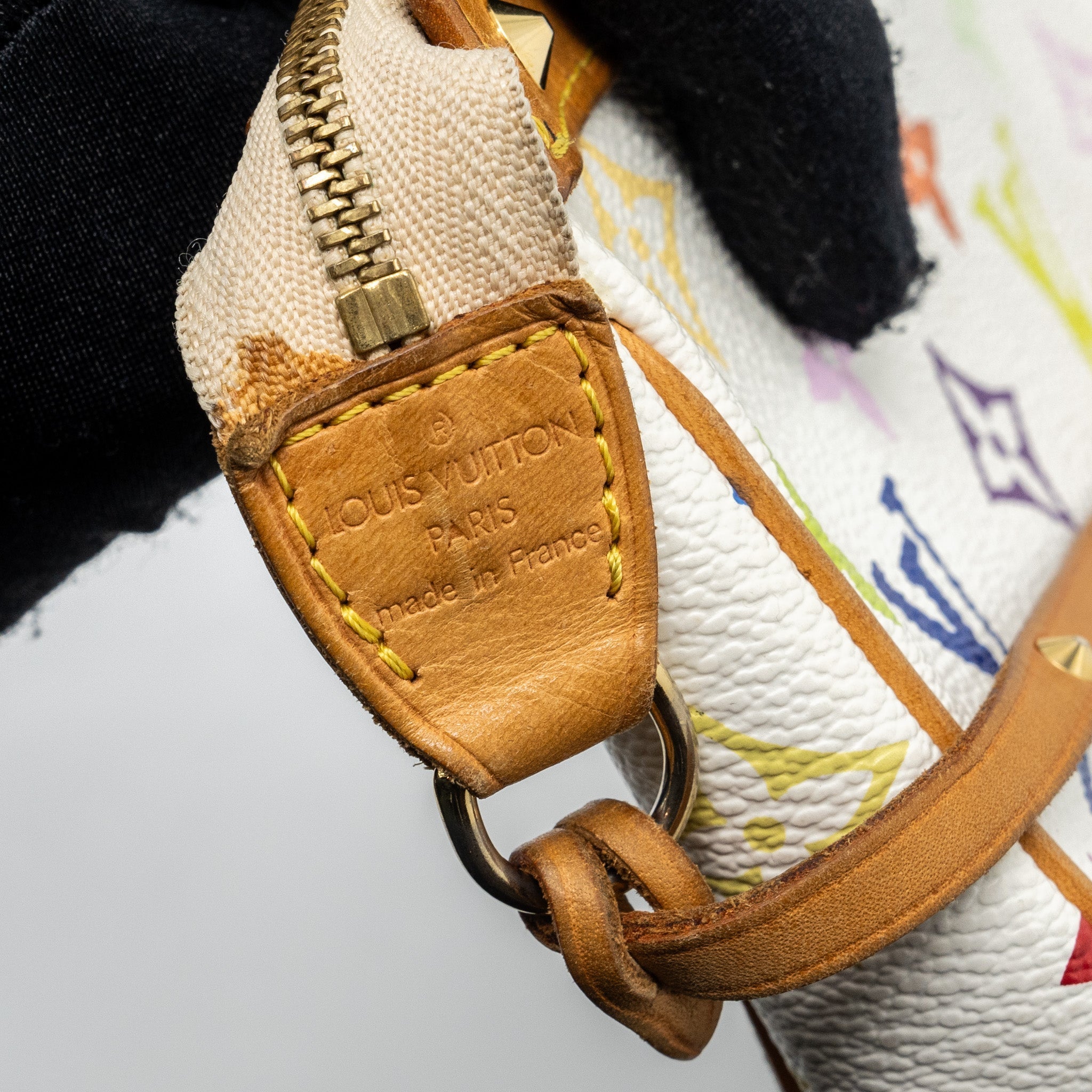 louis-vuitton-vintage-pochette-accessories-multicolour-monogram-canvas-white-ghw