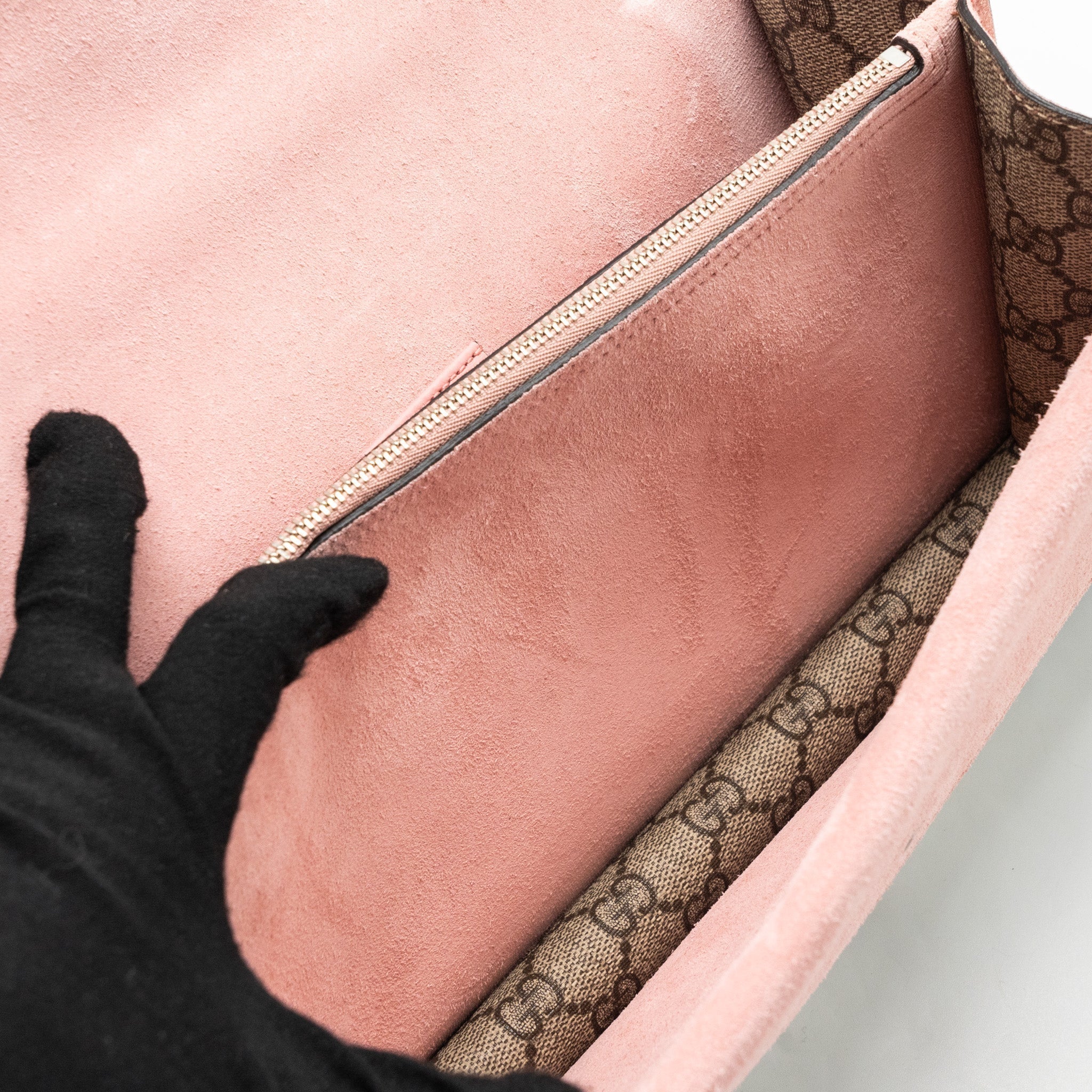 gucci-dionysus-shoulder-bag-gg-supreme-canvas-suede-pinl-brown-limited-edition-shw