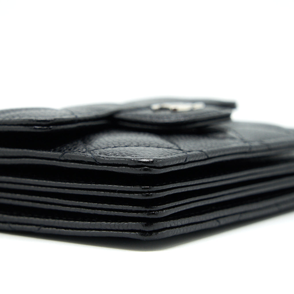 chanel-card-holder-with-chain-black-caviar-shw