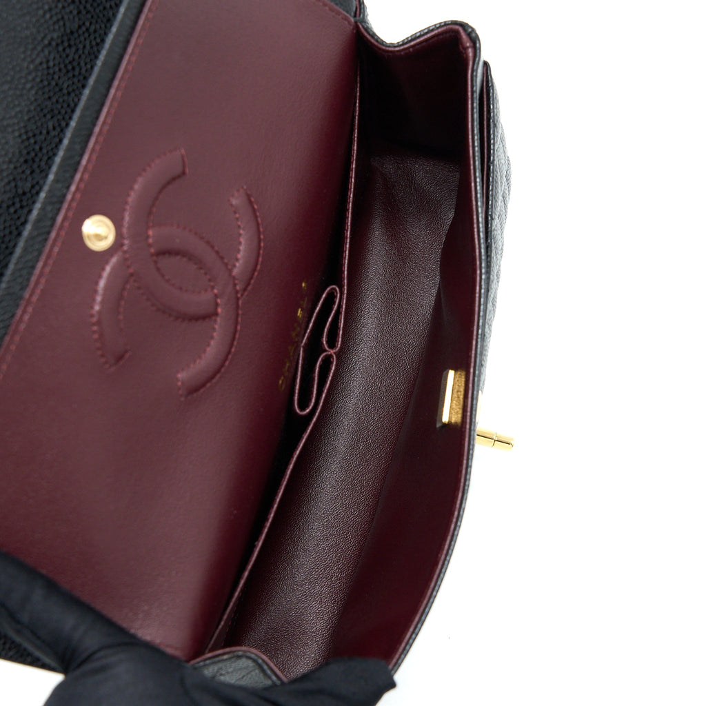 chanel-classic-double-flap-bag-caviar-black-ghw-microchip