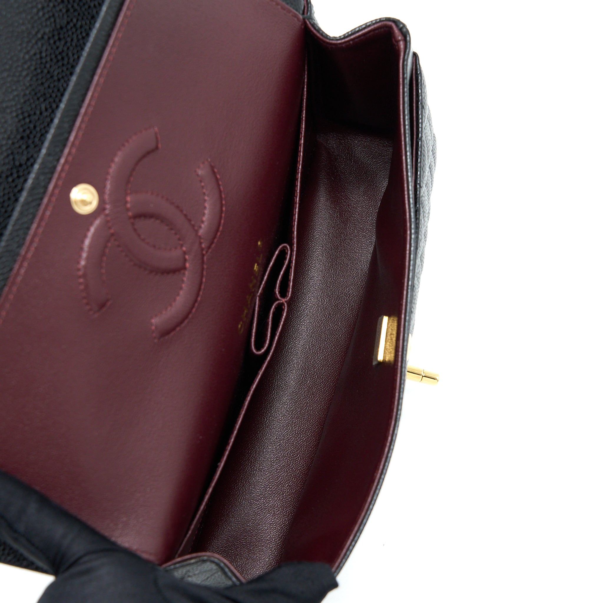 chanel-classic-double-flap-bag-caviar-black-ghw-microchip