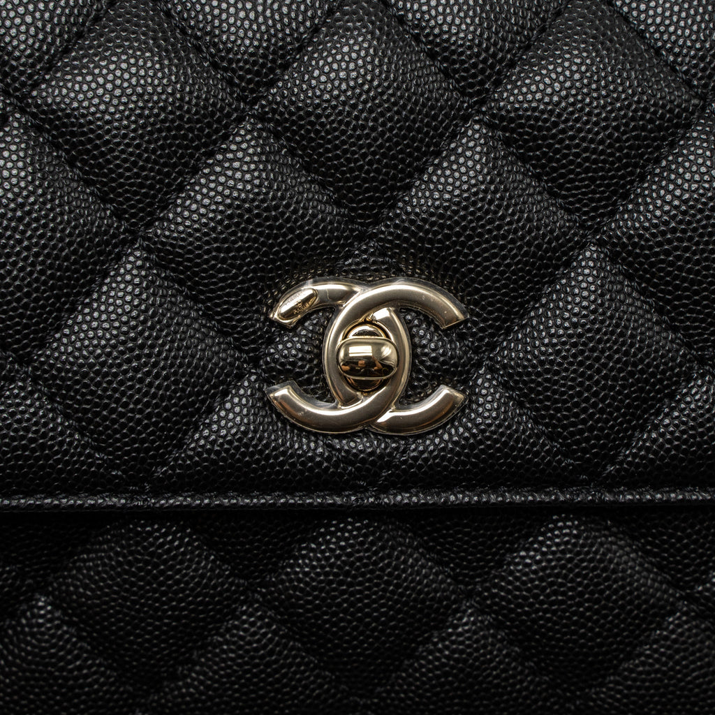 chanel-small-coco-handle-caviar-black-lghw-microchip-7