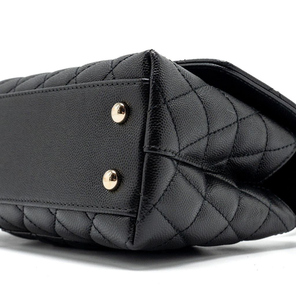 chanel-small-coco-handle-caviar-black-lghw-microchip-14
